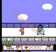 une photo d'Ã©cran de Pizza Pop sur Nintendo Nes